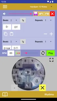 Handpan Rhythms android App screenshot 11