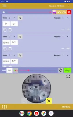 Handpan Rhythms android App screenshot 7